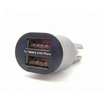 Автомобильная зарядка Dual Port USB Car Charger for iPad/Phone/iPod ACC1 |
