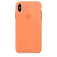 Чехол iPhone XS Max Silicone Case -  цвет (Papaya) свежая папайя MVF72 |