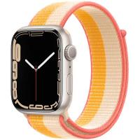 Смарт-часы Apple Watch 7  45мм Звездный свет MKN63LL/A |