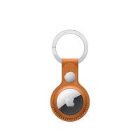 Брелок  AirTag Leather Key Ring - Golden Brown MMFA3 |