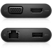 Адаптер Dell DA200 USB-C - HDMI/VGA/Ethernet/USB 3.0 470-ABRY |