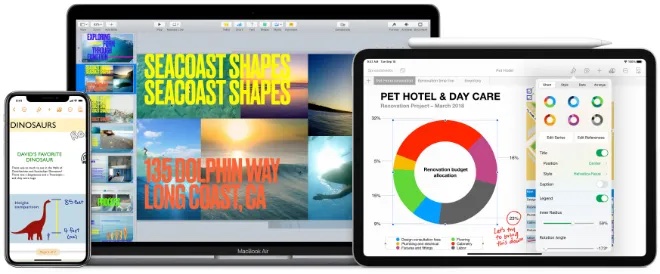 Apple обновляет приложения iWork для macOS, iOS и iPadOS