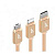 Кабель Lightning+Micro USB+USB Type-2  210466 |