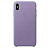 Чехол iPhone XS Max Leather Case - Lilac MVH02 |