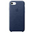 Чехол iPhone 8 / 7 Leather Case - Midnight Blue MQH82 |