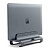 Подставка Satechi Universal Vertical Aluminum Laptop Stand для ноутбуков толщиной от 1,27 см до 3,17 см. Материал алюминий.  ST-ALVLSM |