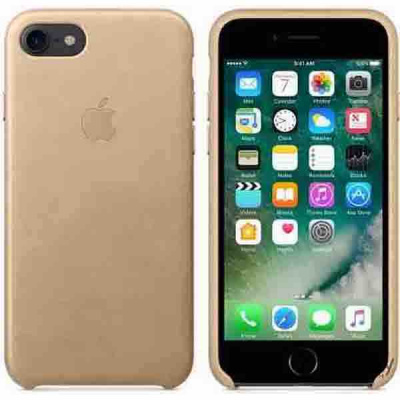 Чехол iPhone 7 Leather Case - Tan MMY72 |