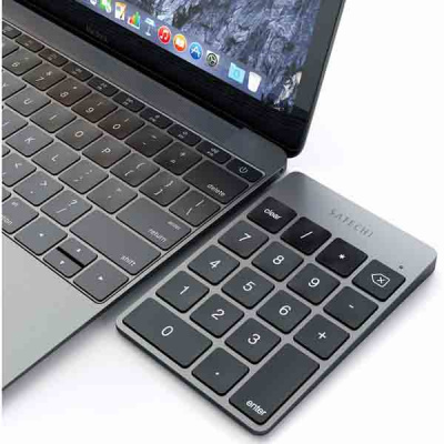 Клавиатура Satechi Slim Rechargeable Bluetooth Keypad ST-SALKPM |